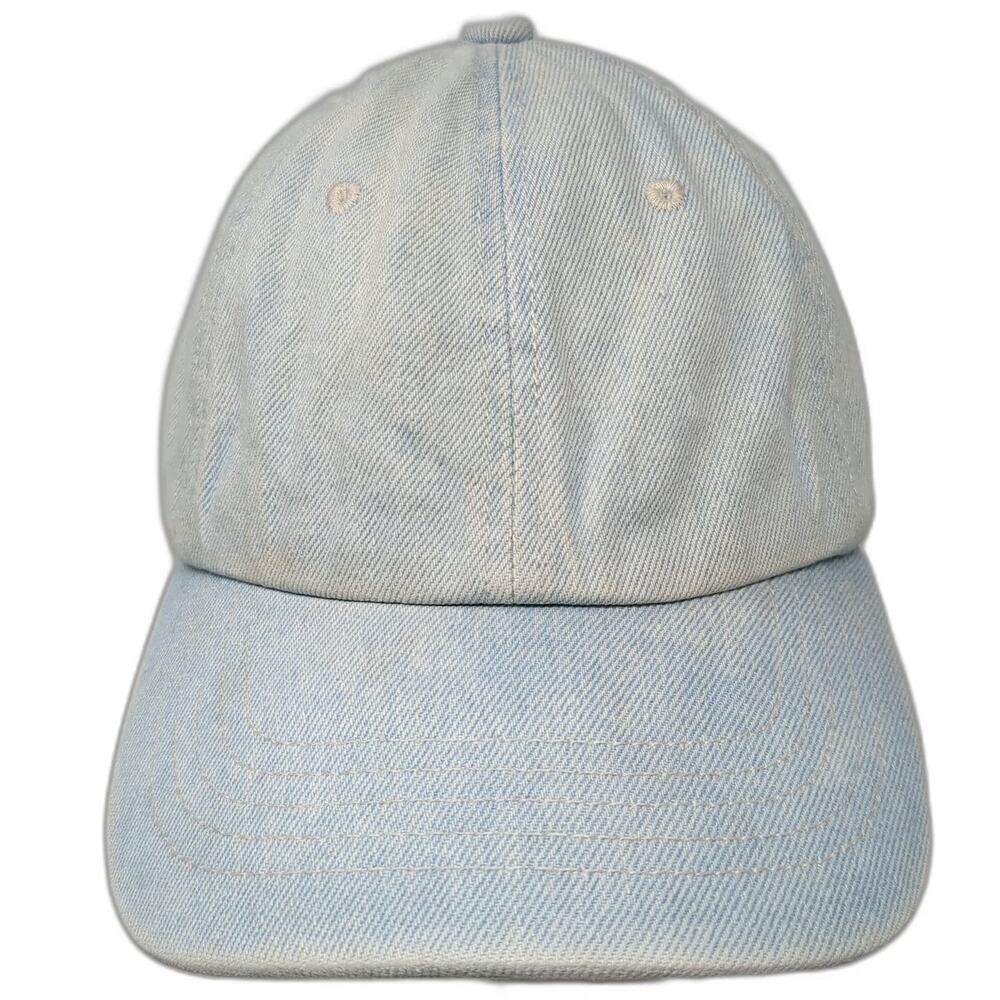 Universal Thread Baseball Cap Blue One Size Denim Slideback Unstructured Hat
